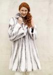 White and black mink coat £8250 from Ana Konder. Ana Konder 5 Burlington Arcade 51 Piccadilly Mayfair London W1 Tel: 020 7493 5496